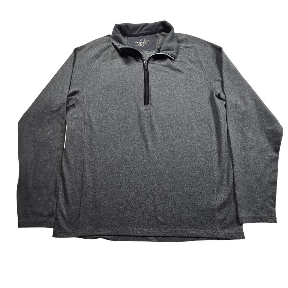 Vineyard Vines Men’s Performance Golf Pullover Sweatshirt sz Medium EUC